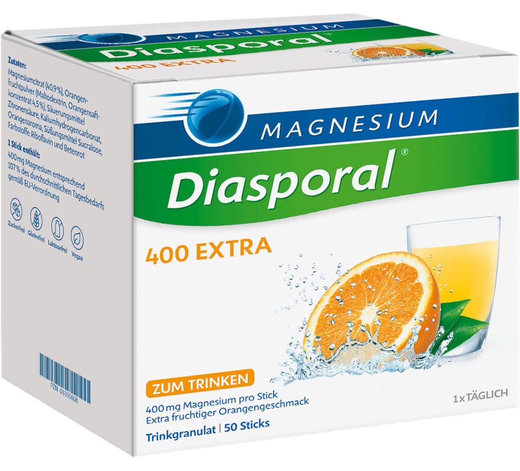 Magnesium Diasporal 400 Extra granule 50 ks Obrázok produktu 
