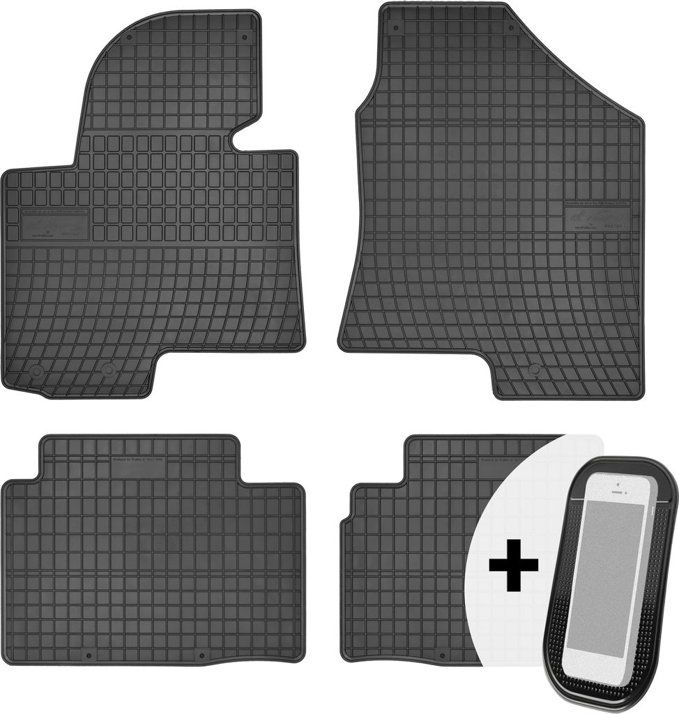 Gummimatten Auto Fußmatten Automatten Passgenau 4-teilig Set - passend für Hyundai Tucson II ix35, Kia Sportage 3 III 2009-2015