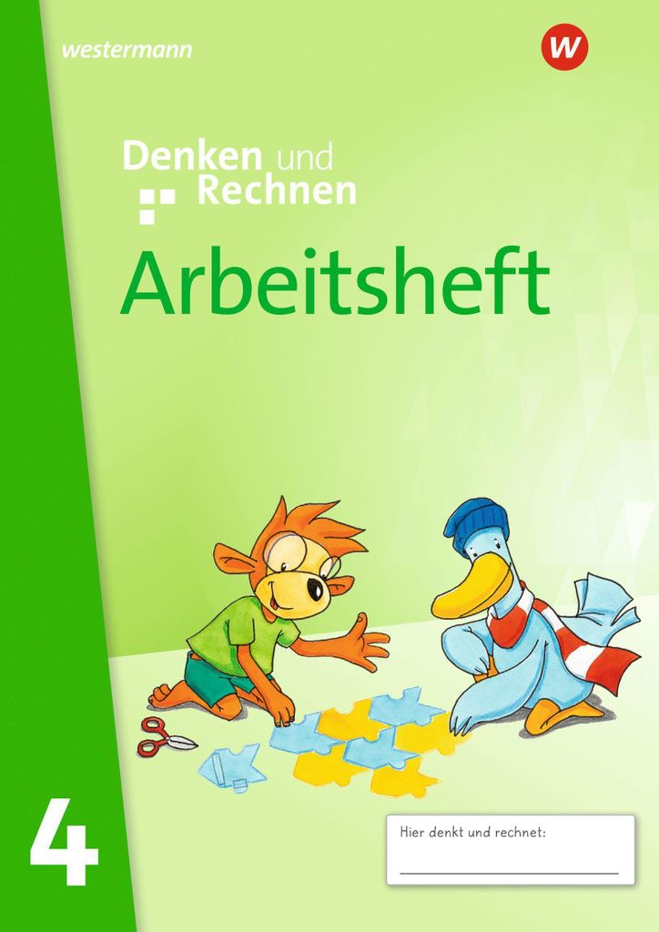 Denken und Rechnen. Arbeitsheft 4. Allgemeine Ausgabe Produktbild 