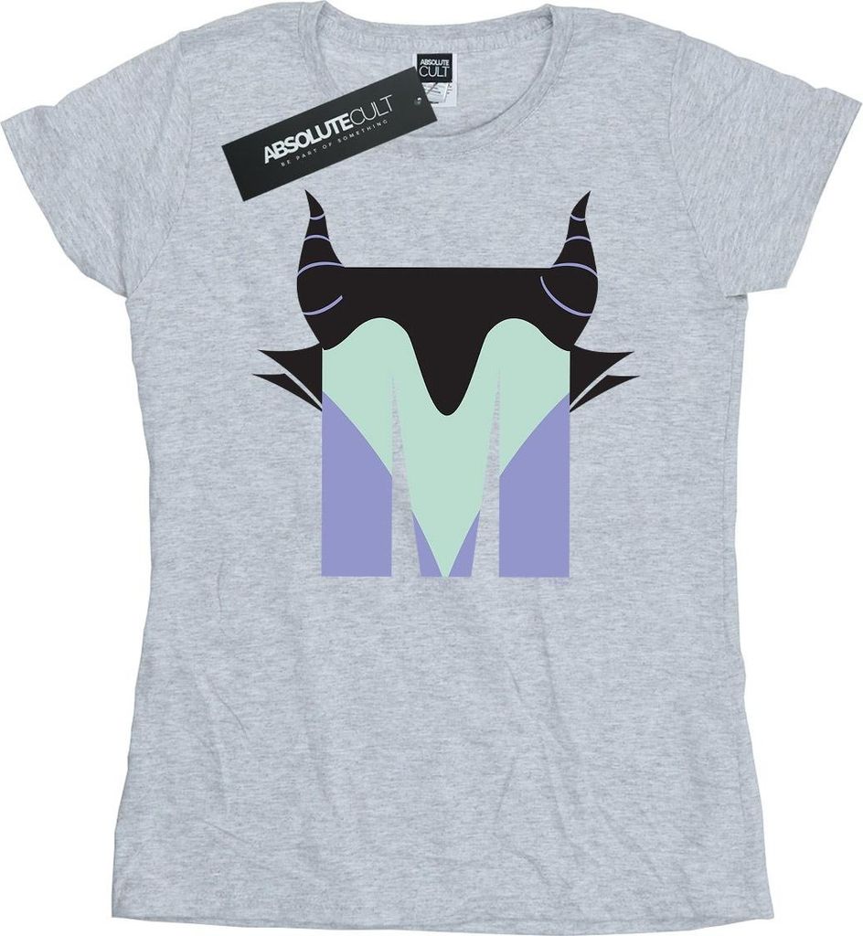Disney - "Alphabet M Is For Maleficent" T-Shirt für Damen BI14980 (XL) (Grau)