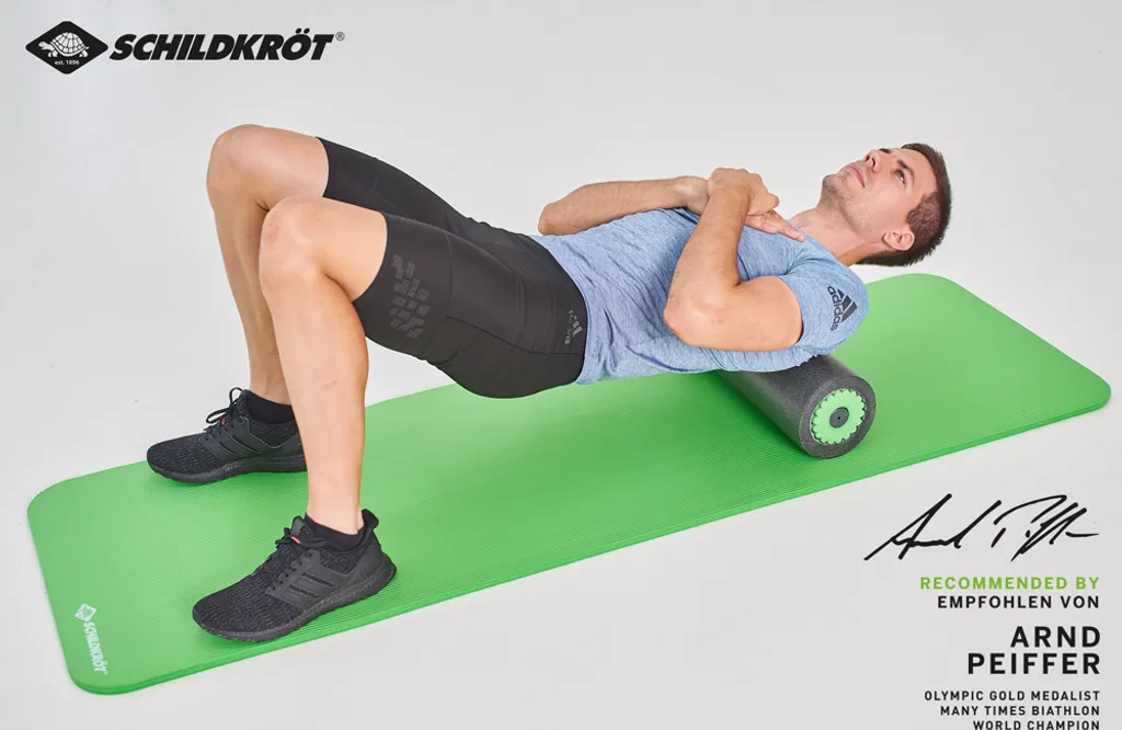 Rouleau de Massage 3 en 1 SK Fit Lyne avec Surface Texturée Antiglisse