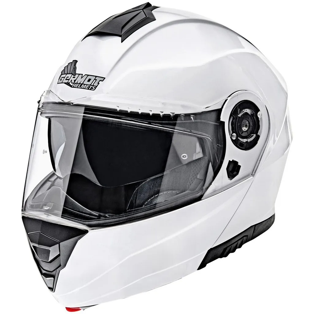 Casque Modulable Blanc Germot GM 960 S : Fini la Buée et les Chocs Thermiques