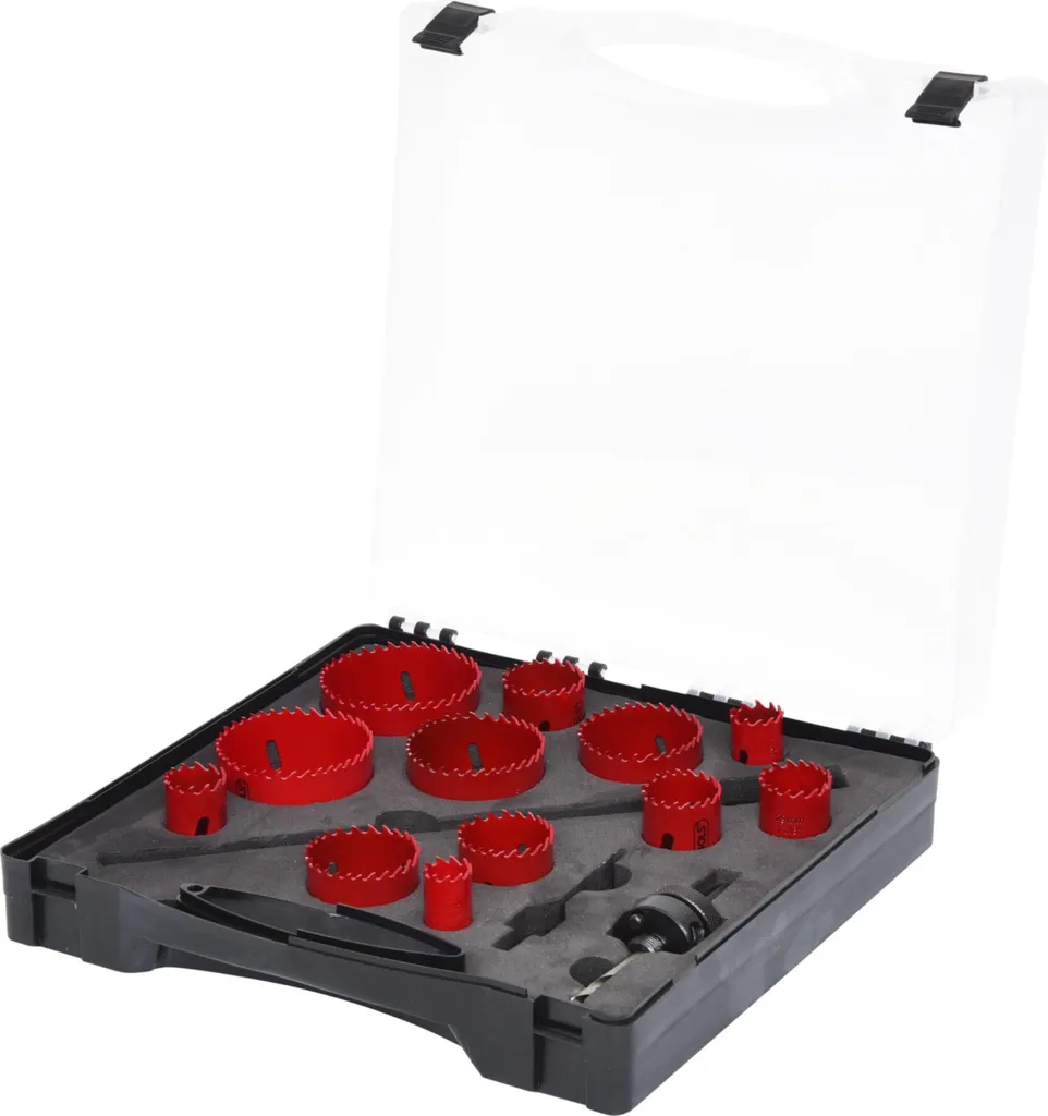 Scies cloches KS Tools 129.5580 haute performance - 15 pièces robustes