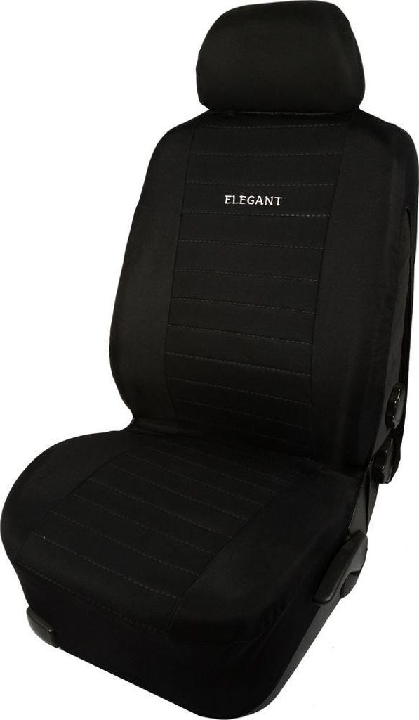 START Eleganter universeller schwarzer Autositzbezug für vorne und einzeln