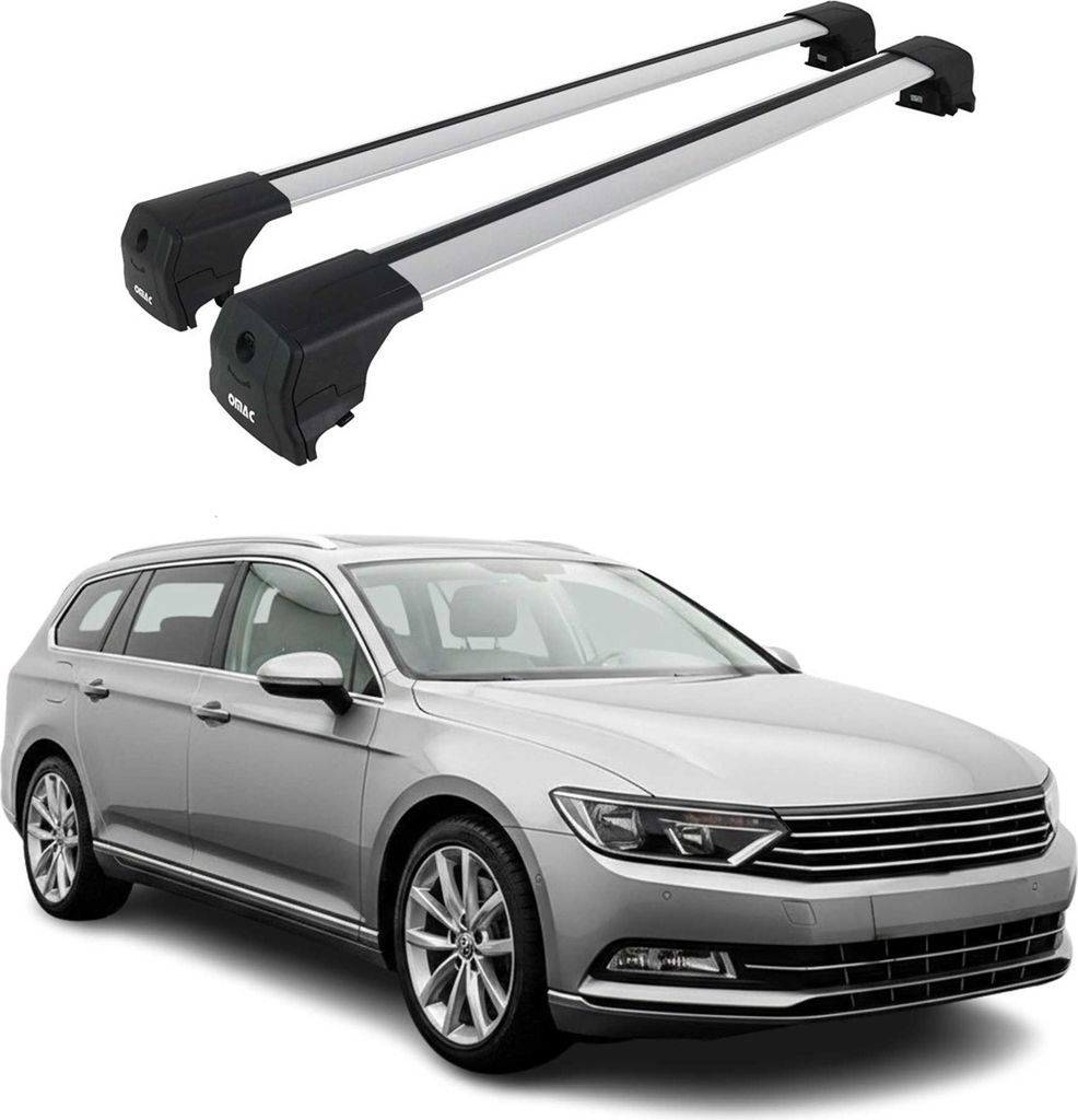 Barres De Toit Transversales pour VW Passat B8 Break Image du produit 