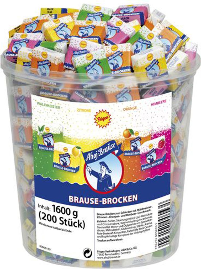 Frigeo Ahoj BRAUSE-BROCKEN sherbet 200 szt. Zdjęcie produktu 