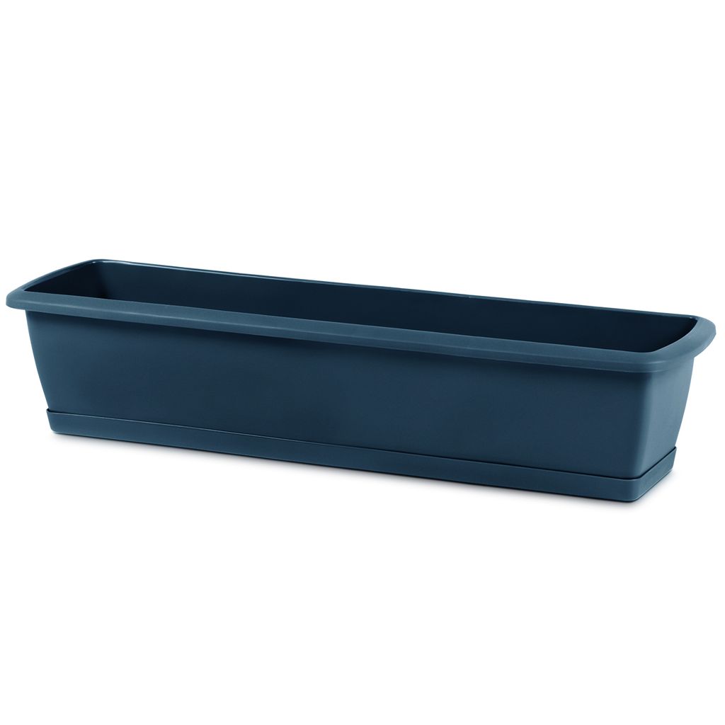 Blumenkasten Balkonkasten 800 mm aus Kunststoff – Farbe Produktbild 