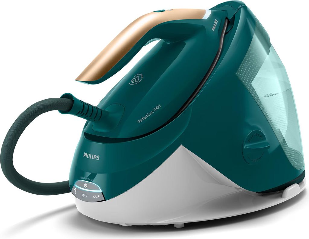 Philips PSG7140/70 PerfectCare Bügelstation grün/weiß Produktbild 