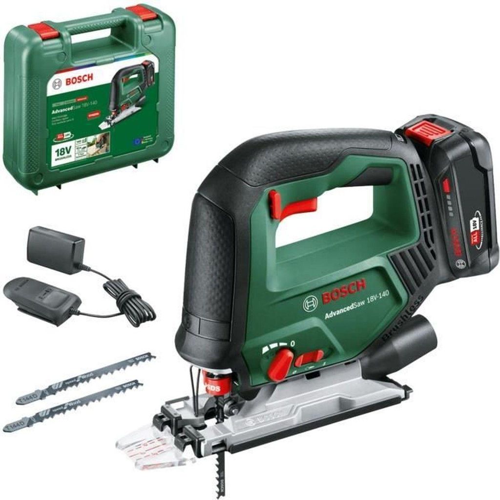 Bosch AdvancedSaw 18V, Czarny, Zielony, 45°, Aluminium, Zdjęcie produktu 