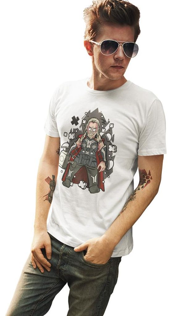D&B Uni Polo PC00112 Thor Weiß-Größe 3XL