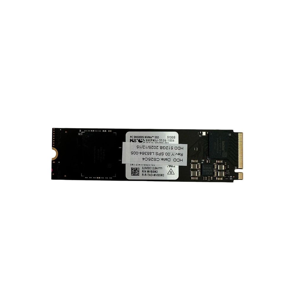 Sandisk 512GB SSD M.2 PCIe NVMe Laptop PC interne Notebook Produktbild 