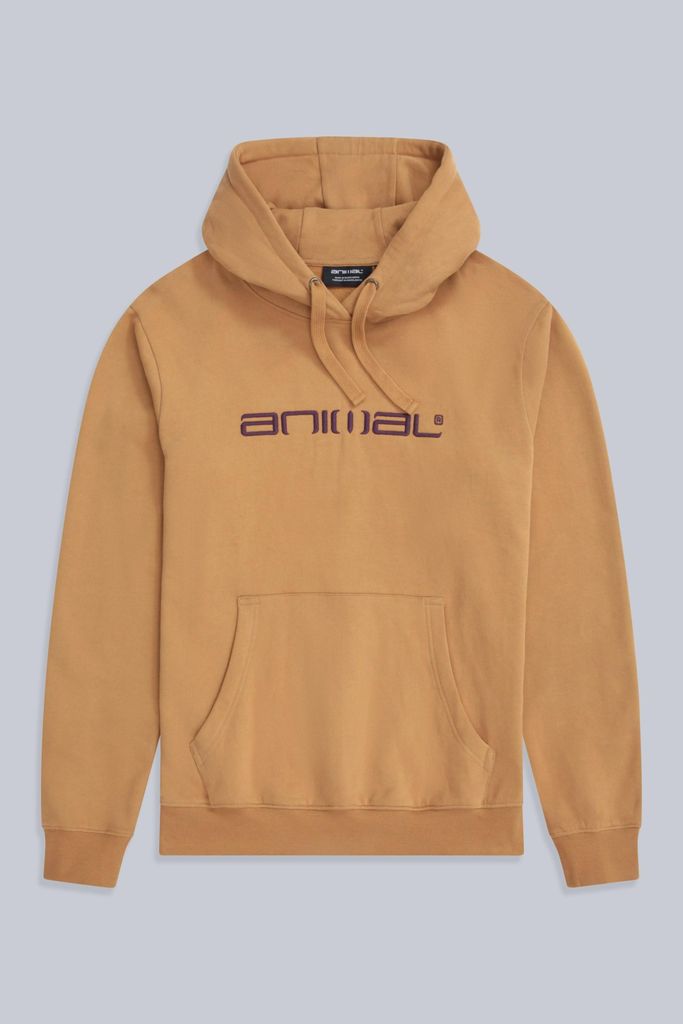 Animal - "Driver" Kapuzenpullover für Herren MW565 (L) (Hellgelb)
