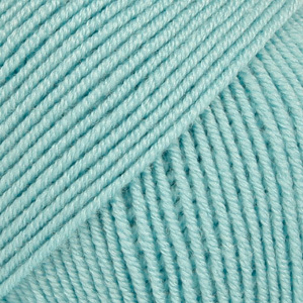 Drops Baby Merino Uni Colour 10 Light Turquoise Strickgarn