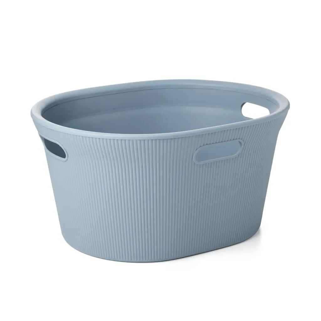 Tatay 1042000 Viaggio Ropa Baobab Blue Mist - Cesto Biancheria 40L