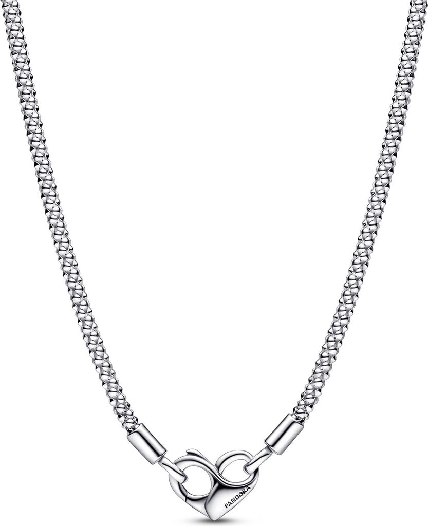 Pandora Moments Gliederhalskette mit Nieten 392451C00-45 Produktbild 