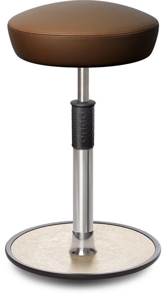 Sitz- Stehhocker Free Tall Hutsitz Boxmark Leder Braun Produktbild 