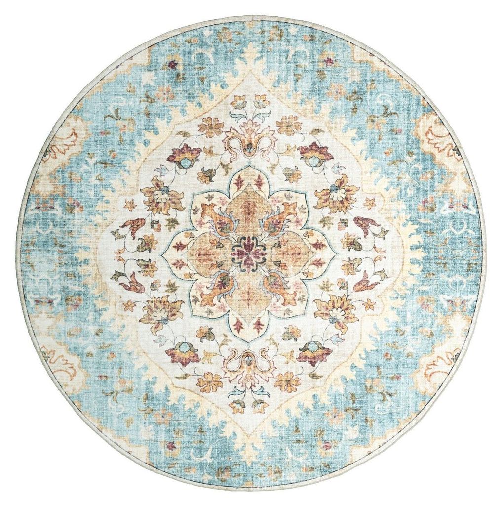 Volero - Tapis d'Extérieur Rond Vintage - Santo Mandala Image du produit 
