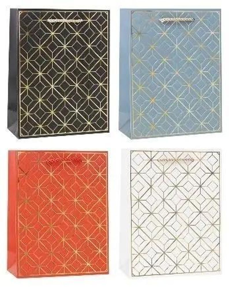 Torebka ozdobna TG 26x32x10cm mix ROZETTE