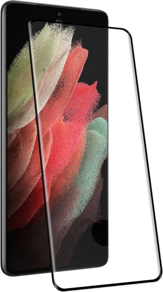 Samsung Galaxy S22 Ultra Displayschutz - Full-Cover Panzerglas - Schwarz