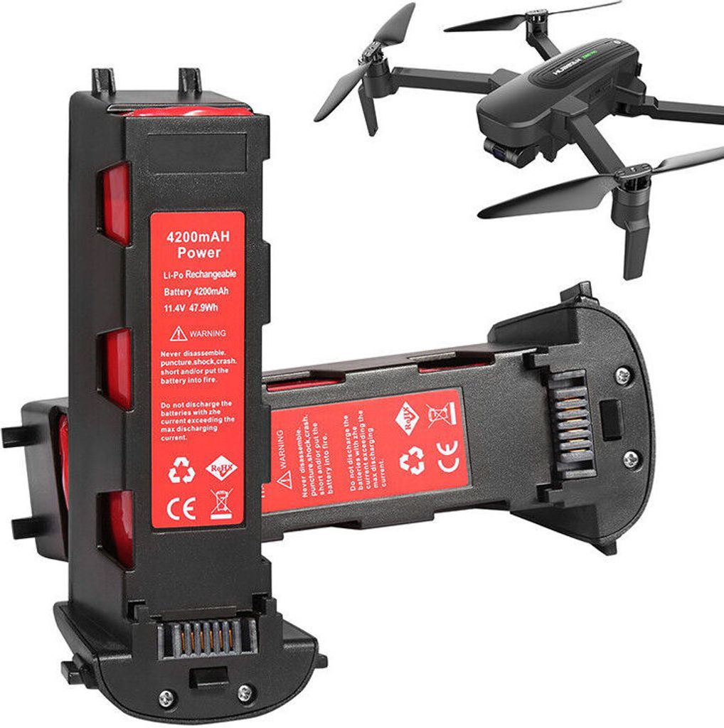 11.4V 4200 MAh 47.8 Wh Li-Po Batterie für Hubsan Zino H117S Produktbild 