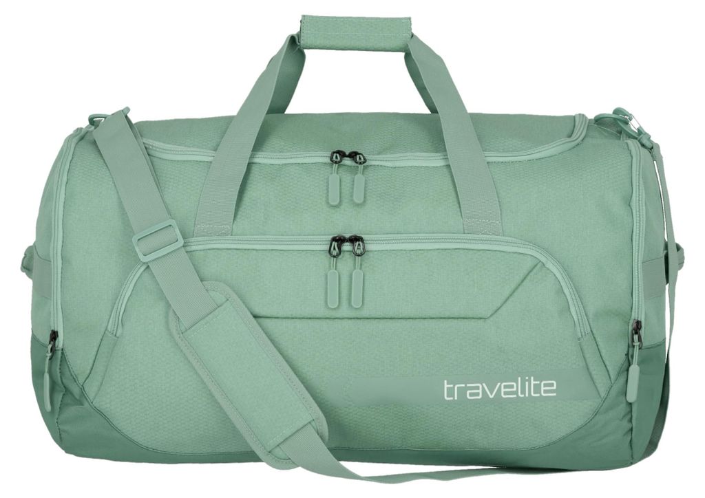 travelite reistas schoudertas Kick Off Duffle Sage groen Productafbeelding 
