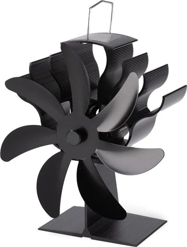 Pales de ventilateur pour poêle silencieuses et haute efficacité 18cm
