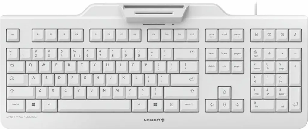 Clavier pour accès sécurisé et signature électronique CHERRY KC 1000 SC