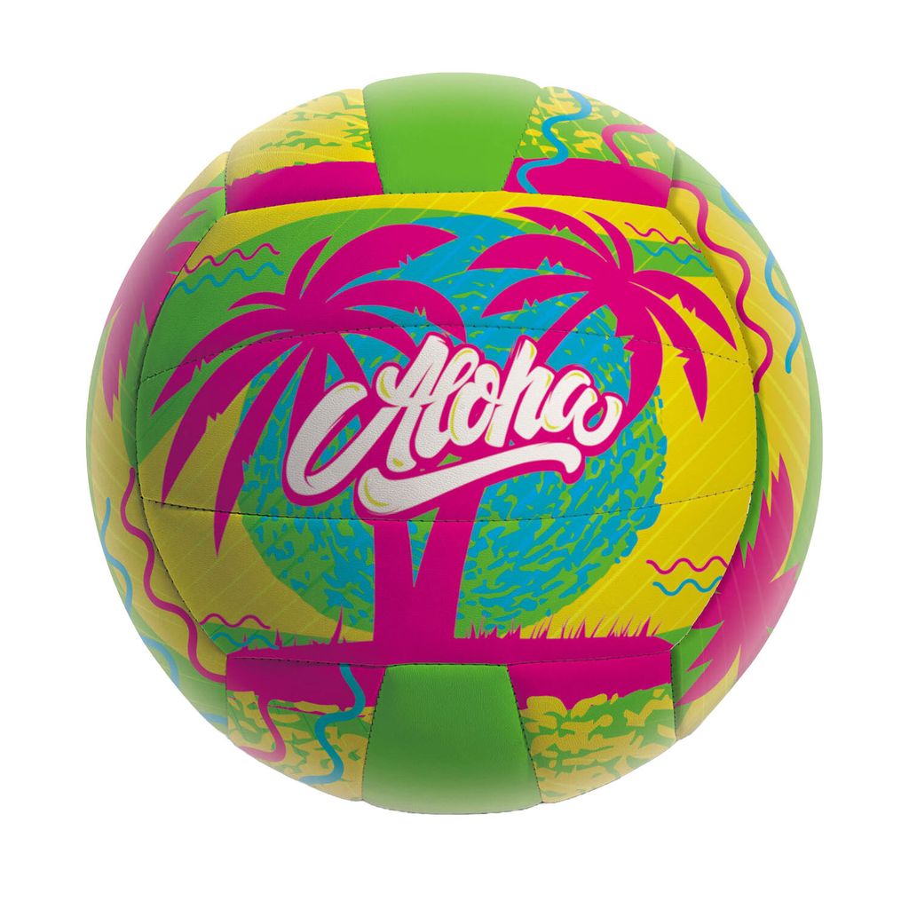 Mondo Volleyball Strandball Aloha 21,5cm bunt PVC Größe 5