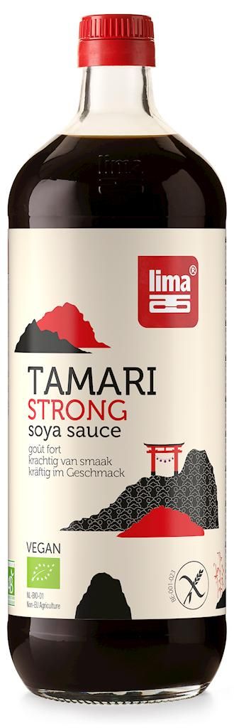 SOS SOJOWY TAMARI MOCNY BEZGLUTENOWY BIO 1 L - LIMA