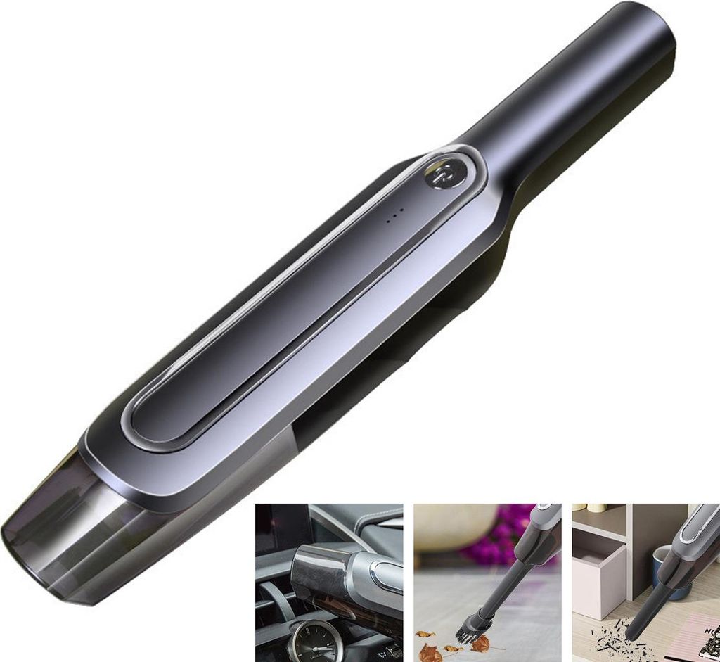 Kabelloser Auto-Staubsauger mit Nass-Trocken-Funktion, leistungsstark & leicht