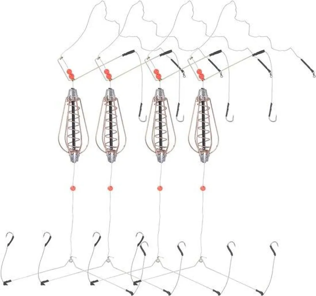 Cage baliste anti-emmêlement pour pêche carpe et migration de printemps