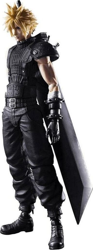Final Fantasy VII Remake Play Arts Kai Actionfigur Cloud Strife Ver. 2 27 cm
