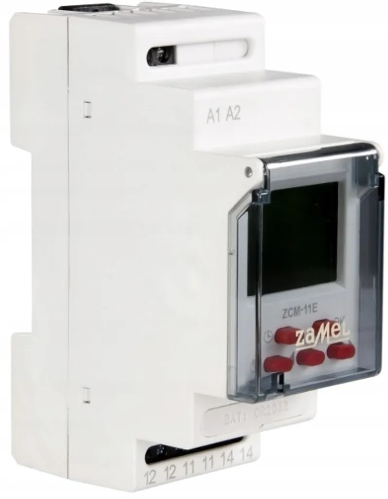 Minuteur pour éclairage et chauffage ZCM-11E Zamel 230V 7 jours AC