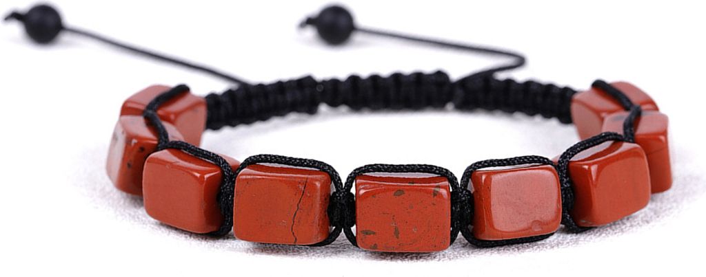 Paar-Armband, handgefertigt, sturzsicher, lichtecht, verstellbar, nicht verstreut, Uni-Perlen, geknotet, gewebt, Yoga-Armband, Heimbedarf-Rot