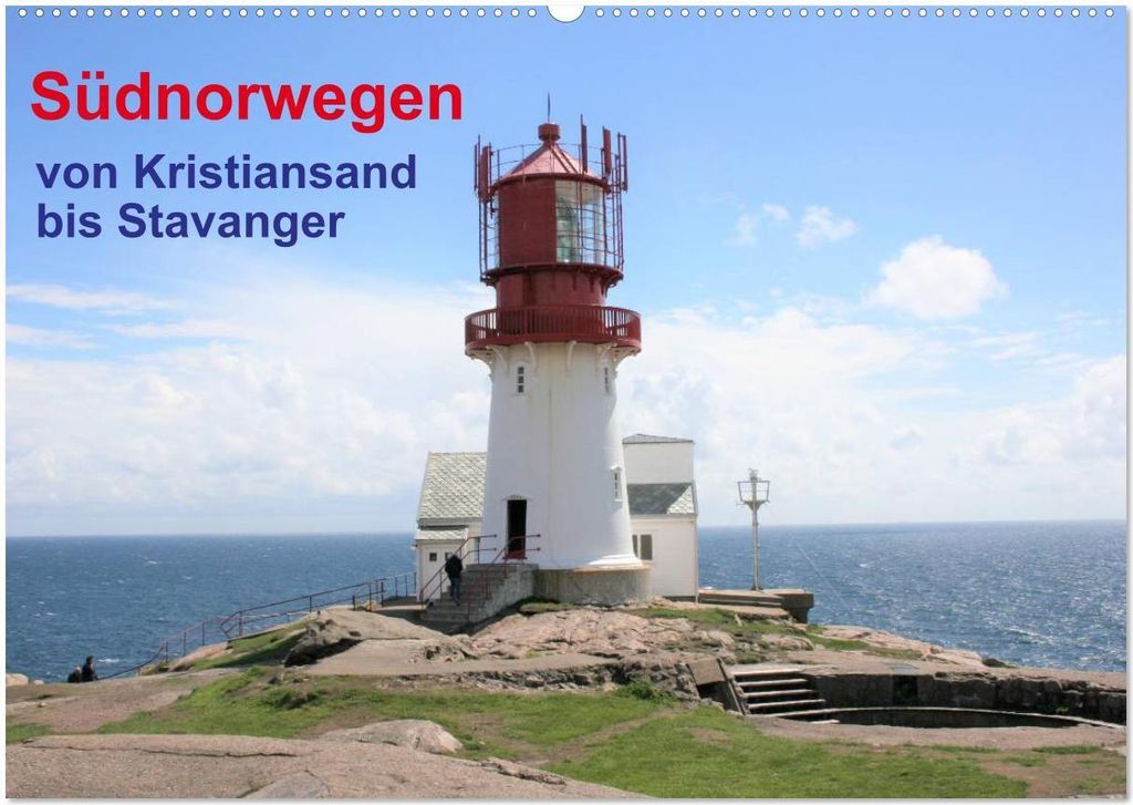 Südnorwegen - von Kristiansand bis Stavanger (Wandkalender 2026 DIN A2 quer), CALVENDO Monatskalender