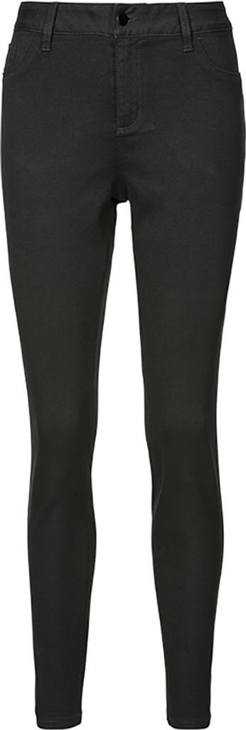 Damen-Skinny-Jeans, supersoft, black, Gr. 52 : 52 : schwarz : 78% Baumwolle, 20% Polyester, 2% SP