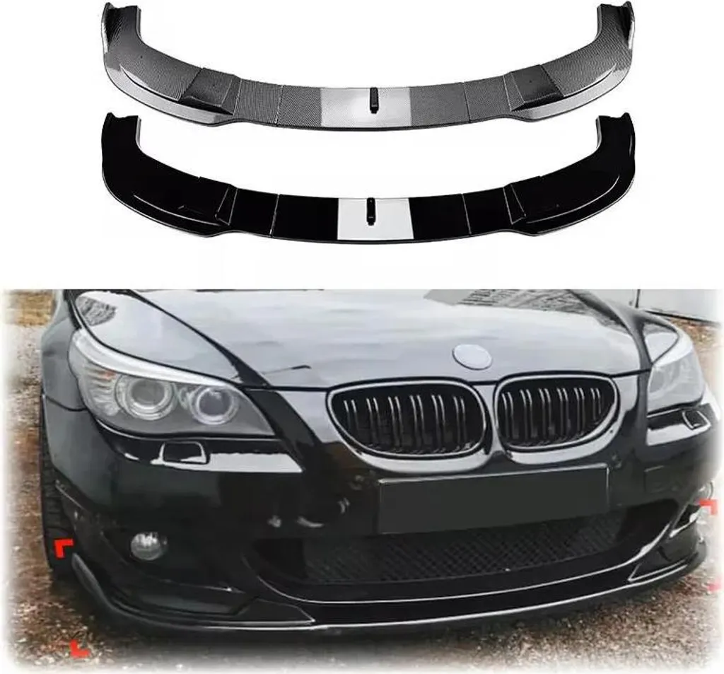 Splitter avant pour BMW 525i à 550i E60 E61 M Sport - Style Militaire