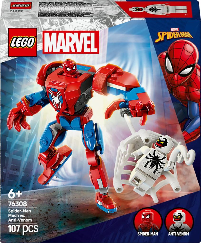 LEGO Spider-Man Mech contre Anti-Venom 76308 Kit de Image du produit 