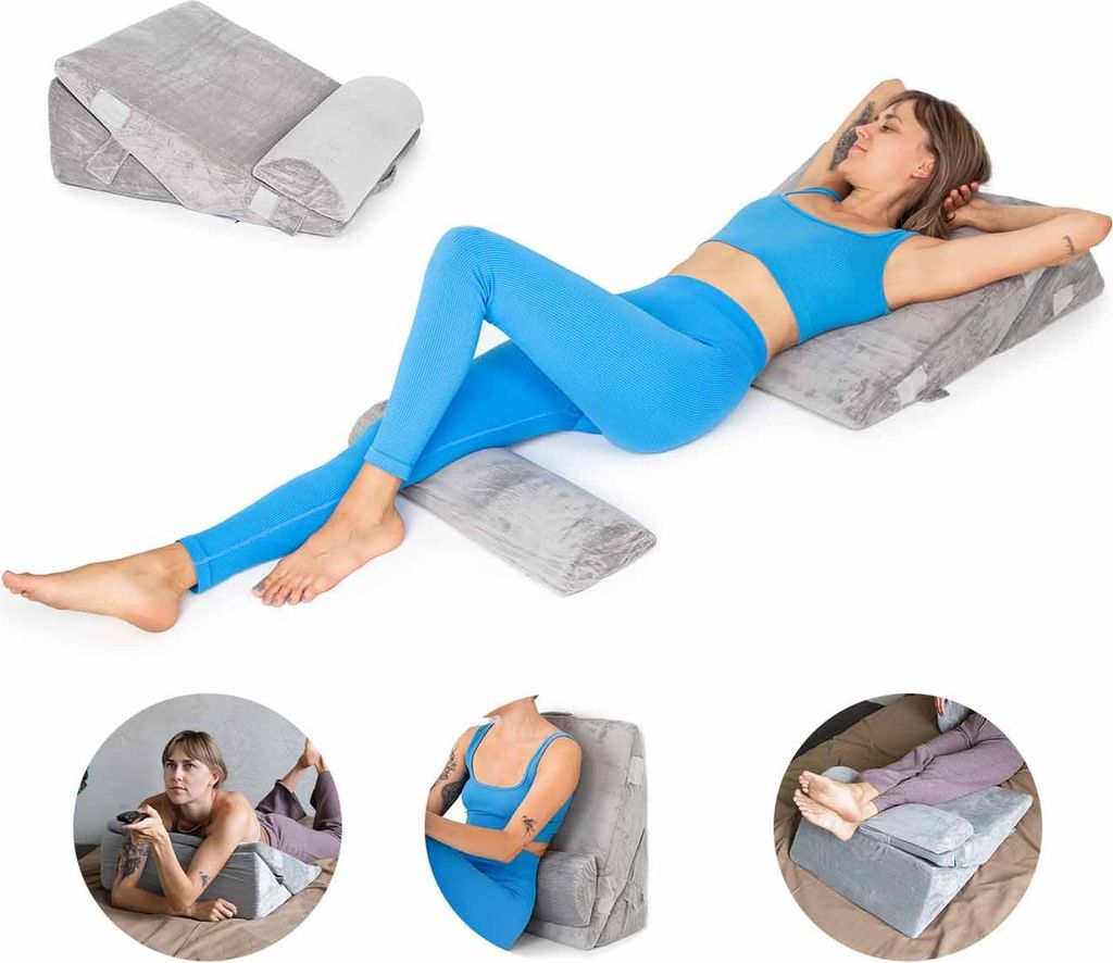 Wielofunkcyjna ergonomiczna poduszka relaksacyjna 3 w 1 do Zdjęcie produktu 