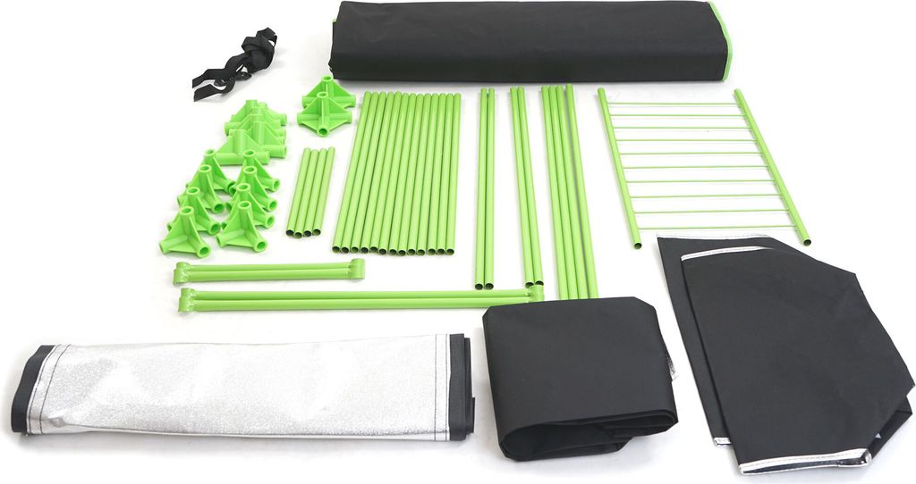 Zelsius Grow Tent 90 x 60 x 135 cm čierna/zelená Pestovanie Obrázok produktu 5