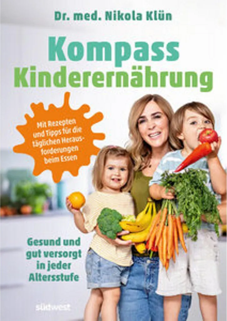 Livre de nutrition infantile Kompass Kinderernährung pour jeunes parents