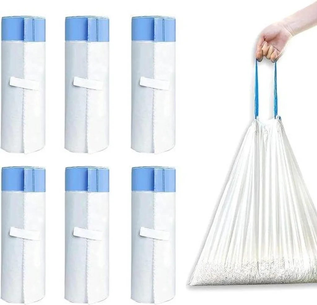 Sacs poubelle anti-fuites et biodégradables - 90 pièces haute qualité