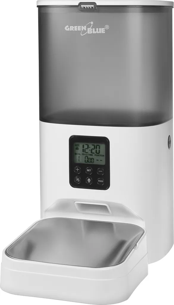 Mangiatoia Automatica GB393 GreenBlue 6L | Dieta Equilibrata per Pet