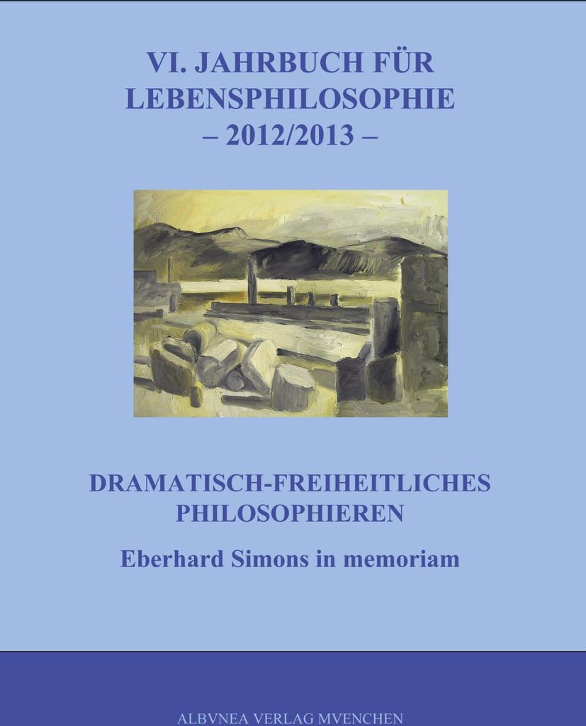 VI. Jahrbuch für Lebensphilosophie