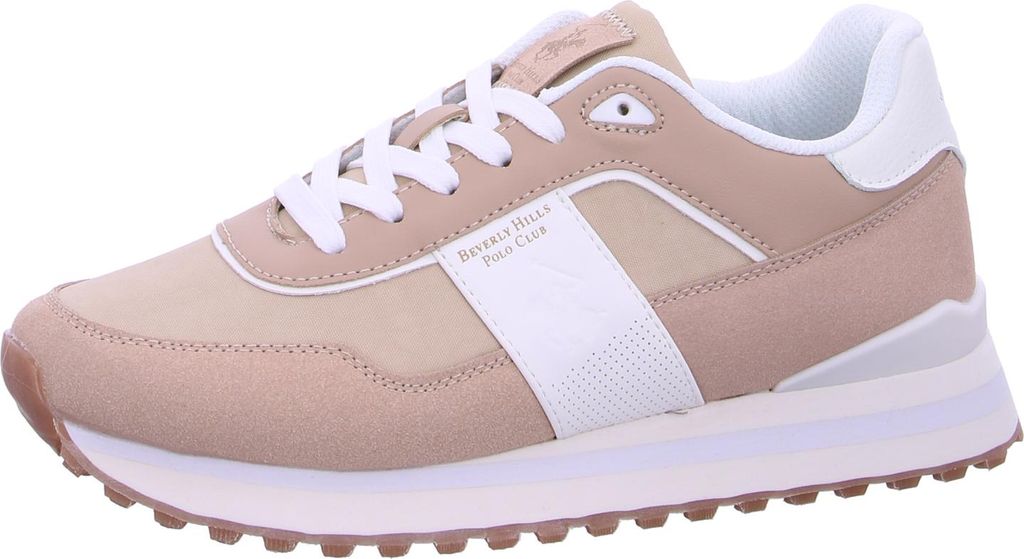 Beverly Hills Polo Penny Mix Sneaker Beige
