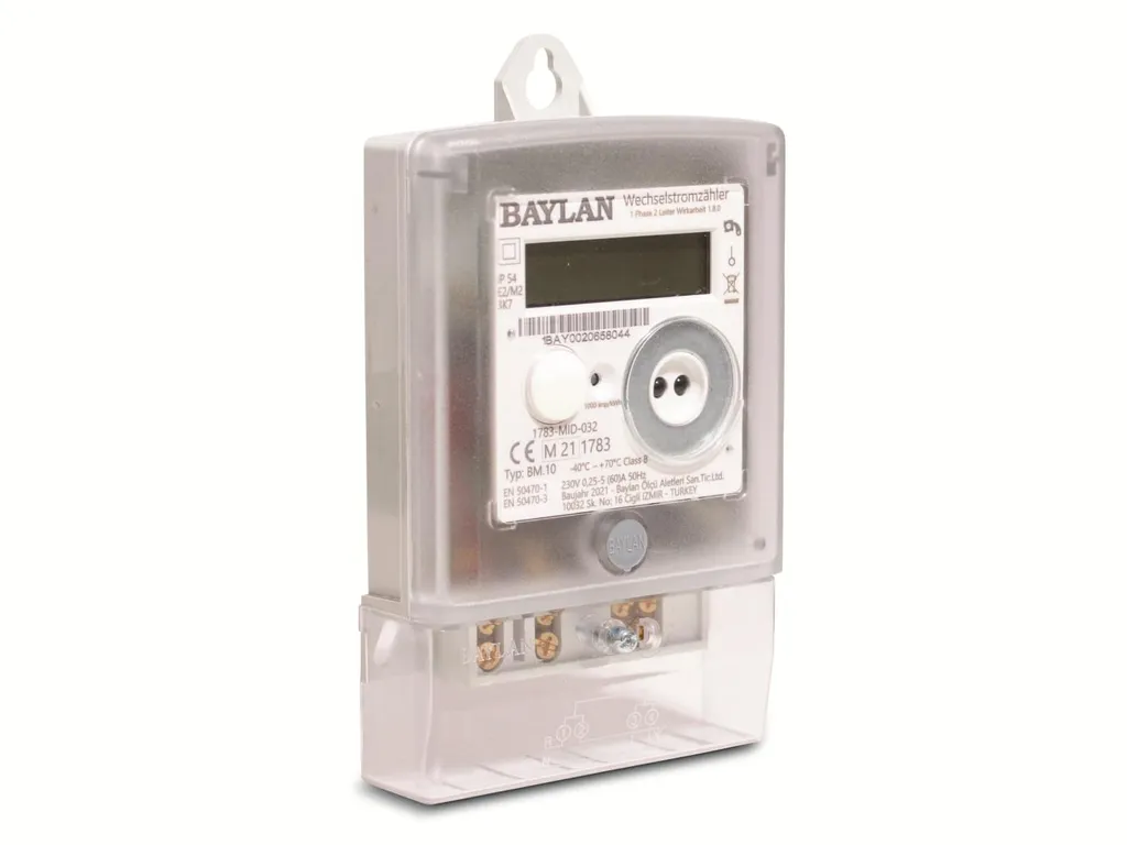 Compteur BM11 COUNTTEC rail DIN étalonné MID pour facturation exacte