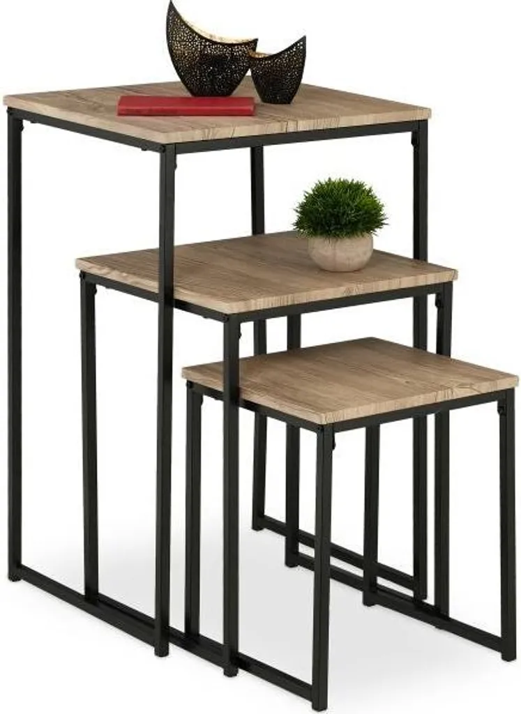 Set 3 Tavolini Dorati e Marmo - Eleganza Lusso Accessibile