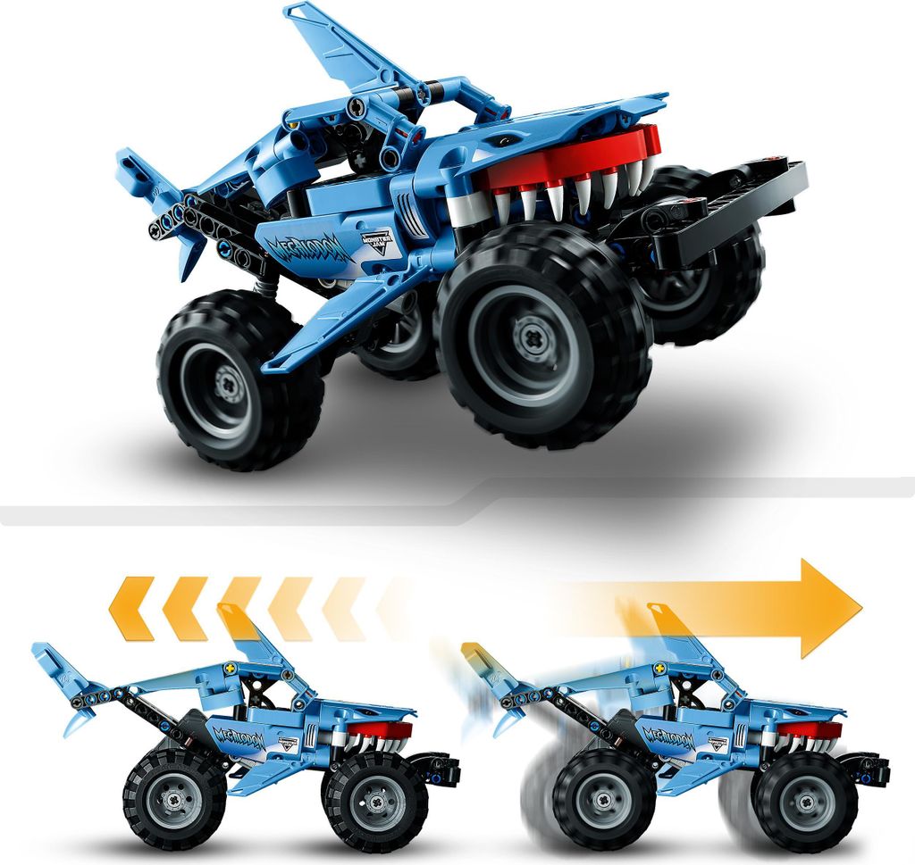 LEGO 42134 Technic Monster Jam Megalodon, Spielzeugauto für Produktbild 4