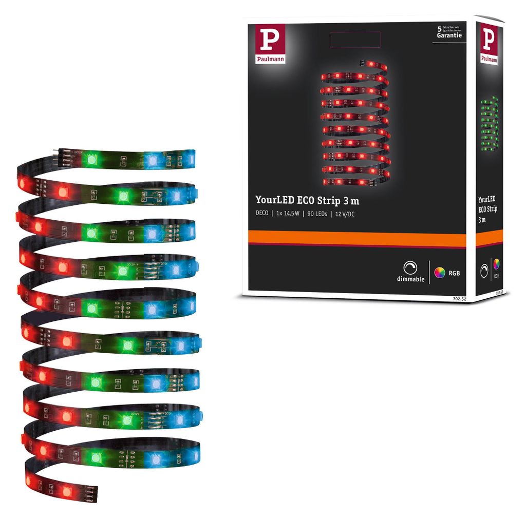 Paulmann YourLED ECO Stripe 3 m RGB Produktbild 