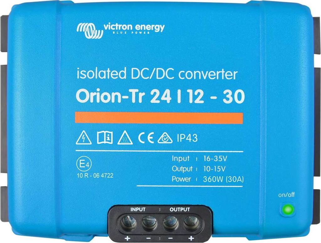 Victron Energy Wandler Orion-Tr DC-DC 24/12-9A 110W isoliert